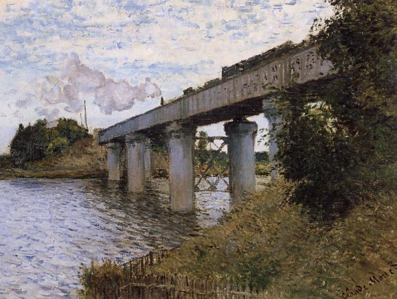 The Railway Bridge, Claude Monet